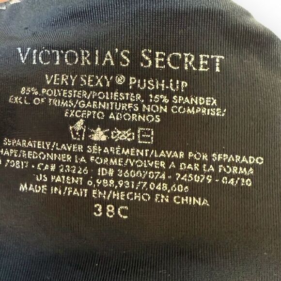 Victoria's Secret Very Sexy Push-up Leopard size 38C - Picture 4 of 7